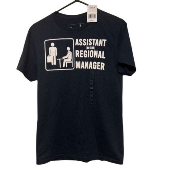 The Office Assistant To The Regional Manager Size Small T-Shirt *New* - Picture 1 of 5